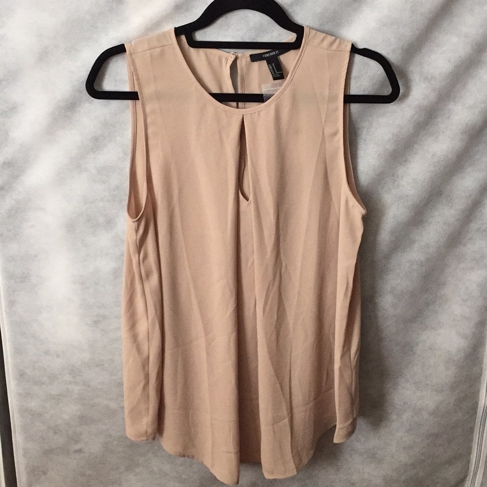 Flowy cream tank from Forever 21